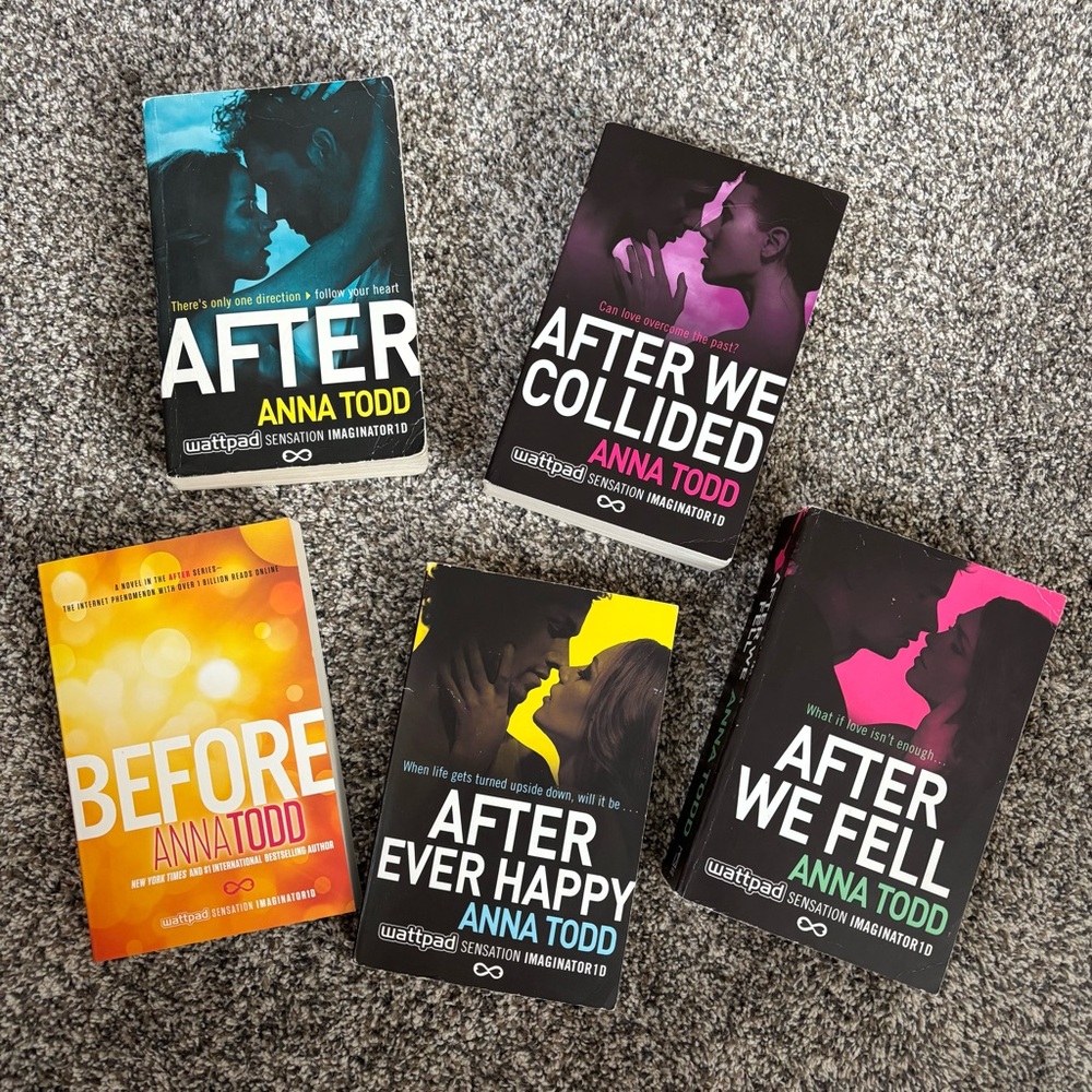 Anna Todd Book Set - After Series books bundle set